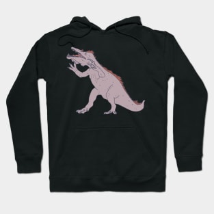 Baryonyx - Carnivore Dinosaur - Extinct Theropod Hoodie